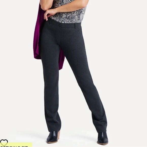 Betabrand Straight-Leg Classic Dress Pant Yoga Pant Small - Picture 1 of 9